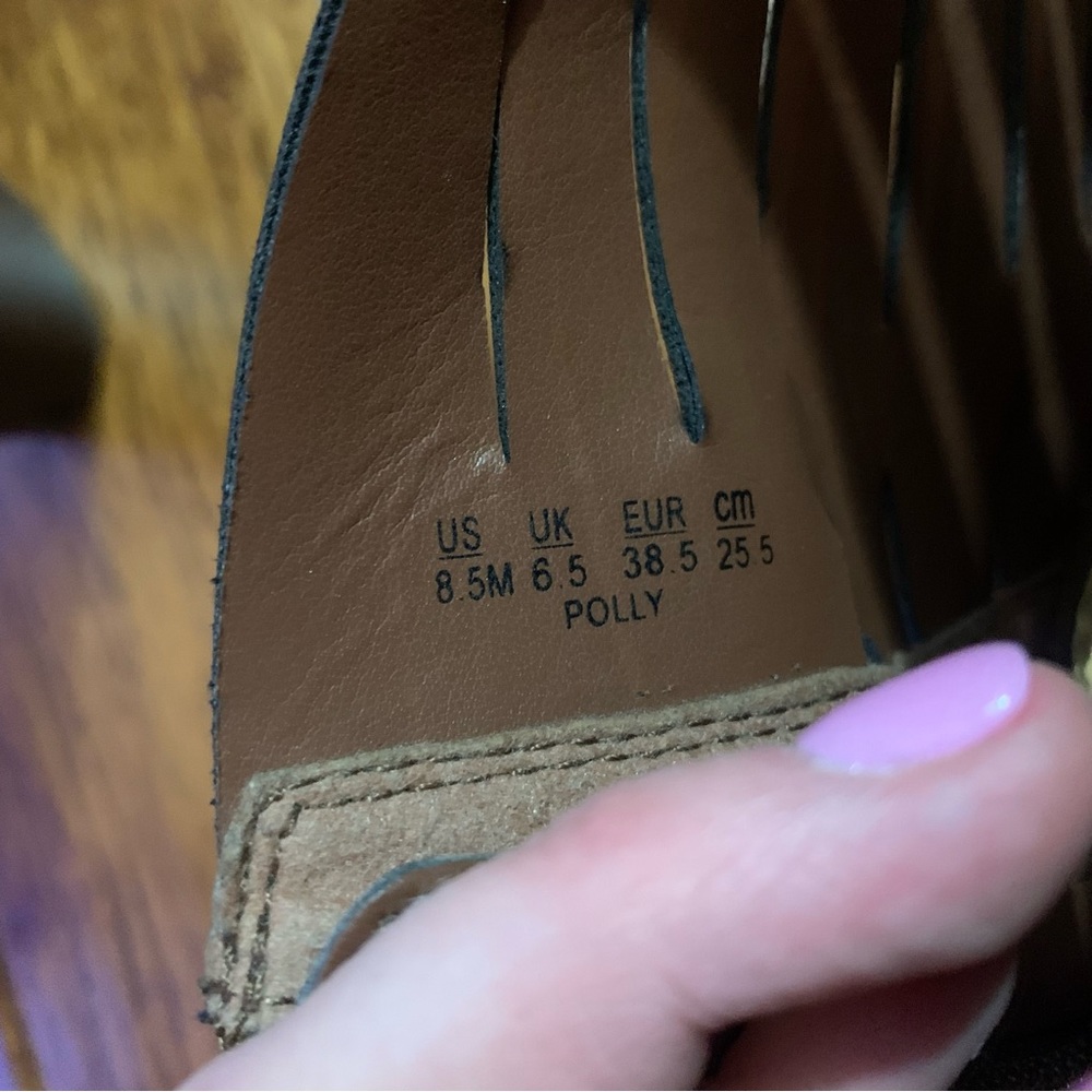 Carlos by Carlos Santana | Chocolate Brown faux suede Booties | Sz 8.5 - Picture 12 of 13